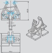 Armaturni držač ALUPE-X Φ16-18
