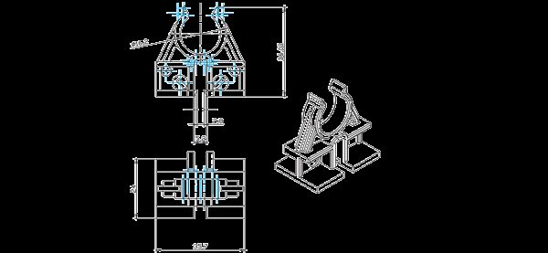 Armaturni držač ALUPE-X Φ20